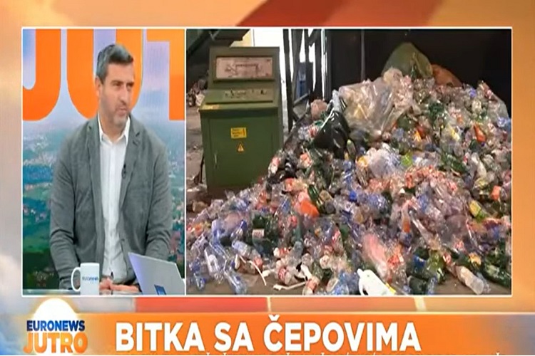 [TV Euronews] Srbiji potreban depozitni sistem za povrat ambalaže