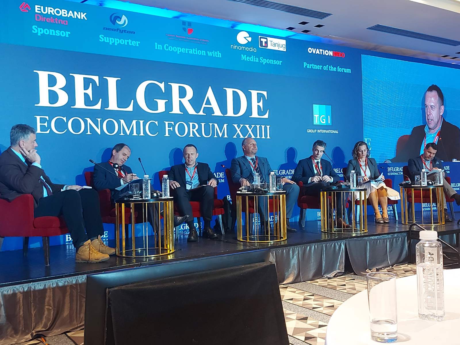 NALED representatives at 23rd Belgrade Economic Forum